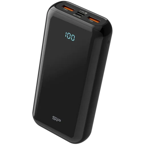 Външна батерия Silicon Power Power Bank, QS28, 20000mAh, Global, Black - Image 2