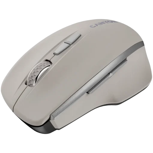 Безжична мишка CANYON mouse MW-21 BlueLED 7buttons Wireless Cosmic Latte - Image 4