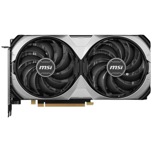 Видео карта MSI Video Card NVidia GeForce RTX 4070 SUPER 12G VENTUS 2X OC, 12GB GDDR6X, 192-bit, 2505 MHz Boost, 7168 CUDA Cores, PCIe 4.0, 3x DP 1.4a, HDMI 2.1a, RAY TRACING, Dual Fan, 650W Recommended PSU, 3Y - Image 2