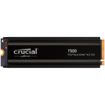 SSD диск Crucial T500 1TB PCIe Gen4 NVMe M.2 SSD with heatsink