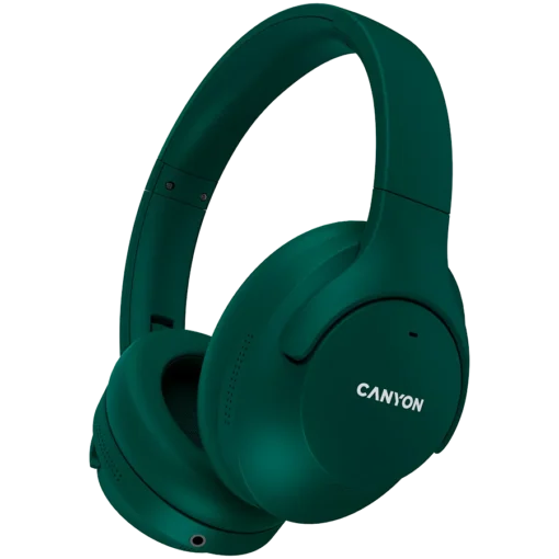 Bluetooth слушалки CANYON headset OnRiff 10 ANC Green