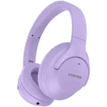 Bluetooth слушалки CANYON headset OnRiff 10 ANC Purple