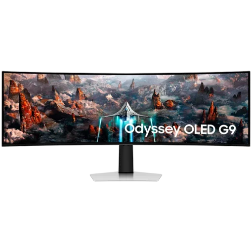 Монитор Monitor LED Samsung LS49CG934SUXEN Odyssey G93SC 49" DQHD Curved 1800R 32:9 (5120x1440) QD-OLED 240z 250 cd/㎡ 1m