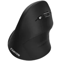 Безжична мишка CANYON mouse MW-16 Vertical Wireless Black