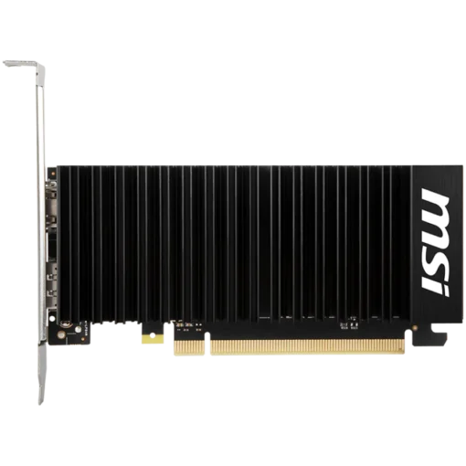 Видео карта MSI Video Card Nvidia GeForce GT 1030 4GHD4 LP OC, 4GB DDR4, 64-bit, 2100MHz Memory Speed, 1430MHz Boost, 384 CUDA Cores, 1x DisplayPort 1.4a, HDMI 2.1, 300W Recommended PSU, 3Y - Image 2