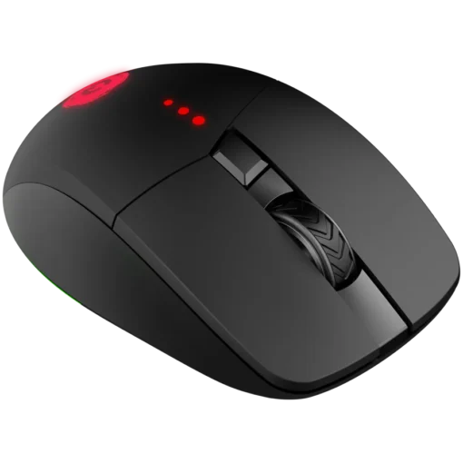 Геймърска мишка CANYON mouse Crusader GMW-13 RGB 7buttons Wireless Black - Image 2