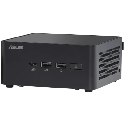 Полуготова система Полуготова система ASUS NUC 14pro/RNUC14RVHI300002I/Intel Core 3 100U/Intel Graphics/4xUSB/M.2 22x80 NVMe; 22x42 NVMe/2.5 SATA slot/2,5Gbe LAN/2xHDMI/ 2x Thunderbolt 4 (USB-C+DP)/no Storage/no RAM/AX211.D2WG.NV/no OS/EU Cord/Tall K - Image 2