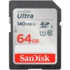 Карта памет SanDisk Ultra 64GB SDXC Memory Card 140MB/s EAN: 619659200176