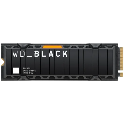 SSD диск SSD WD Black SN850X HeatSink 2TB M.2 2280 PCIe Gen4 x4 NVMe Read/Write: 7300/6600 MBps IOPS 1200K/1100K TBW: