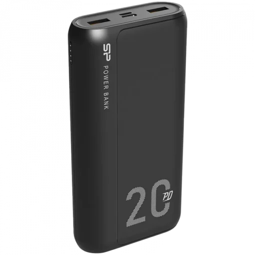 Външна батерия Silicon Power Power Bank, QS15, 20000mAh, Black - Image 2