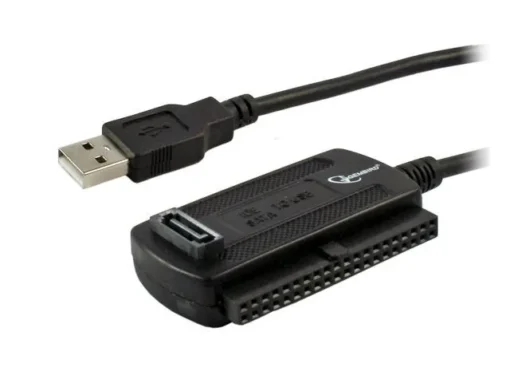 Gembird Adapter USB2.0 for IDE/SATA/2.5/3.5 + захранващ блок