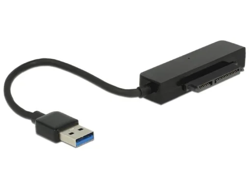 Конвертор Delock, USB 3.0 Type-A мъжко - SATA 6 Gb/s 22 pin, 2.5Prime; защитен калъф - Image 3