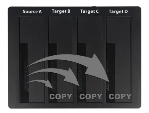 Външна докинг станция Delock, За 4 x HDD/SSD, USB, Функция за клониране, 5 Gbps - Image 5