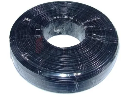 Gembird Flat telephone cable stranded wire 100 meters black