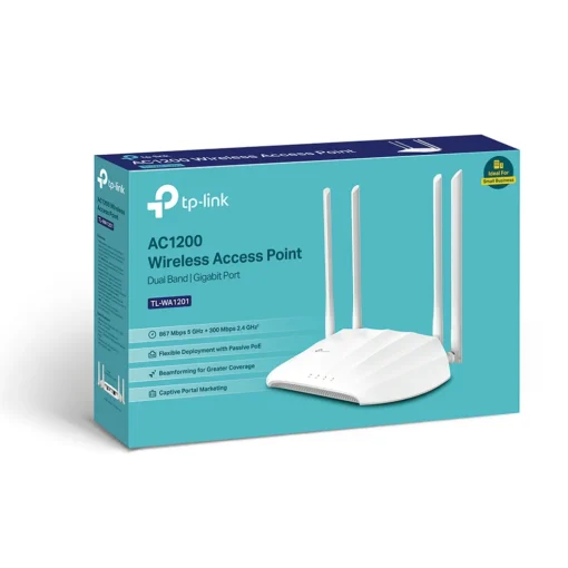 2-лентова точка за достъп TP-Link TL-WA1201 AC1200 - Image 2