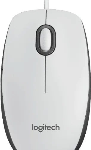 Мишка за компютър с кабел оптична LOGITECH M100