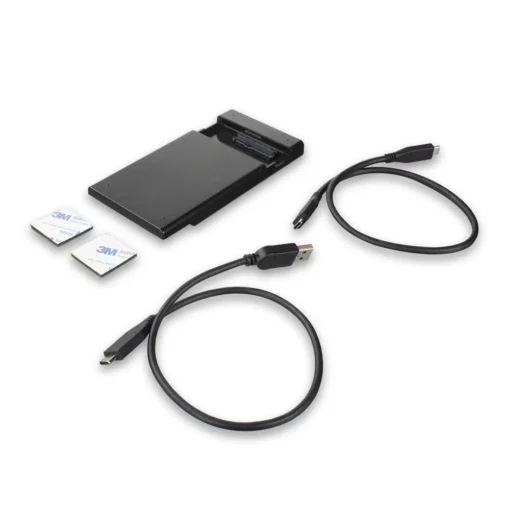 Чекмедже за твърд диск ACT AC1225, SATA, 2.5", USB-C 3.2 Gen2, Черен - Image 3