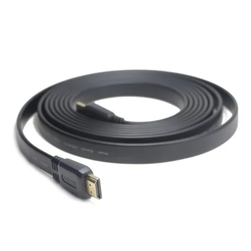 Gembird HDMI-HDMI cable v2.0 3D TV High Speed Ethernet 1.8M flat (golden ends) - Image 2