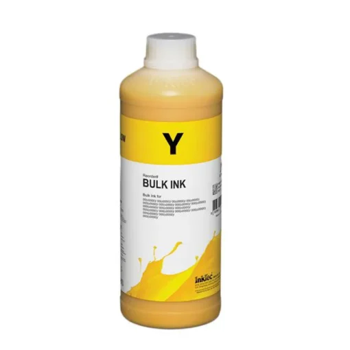 Бутилка с мастило INKTEC за HP, CB316/CB321/No564/364/CD971/564XL, 1000 ml, Жълт