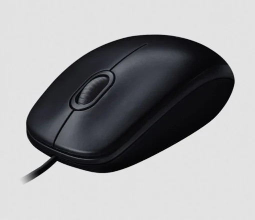 Мишка за компютър с кабел, оптична LOGITECH M100 - Image 4