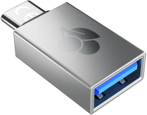 АДАПТЕР CHERRY - USB-A to USB-C - Silver - PN 61710036 - Image 2