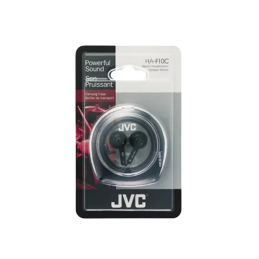 JVC HA-F10C-EN BLACK Earphones - Image 3