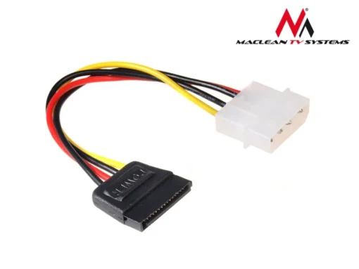 Maclean Cabel power adapter Molex Sata MCTV-633 - Image 3