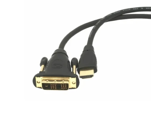 Gembird HDMI-DVI male-male cable l gold-plated connectors l 1.8m