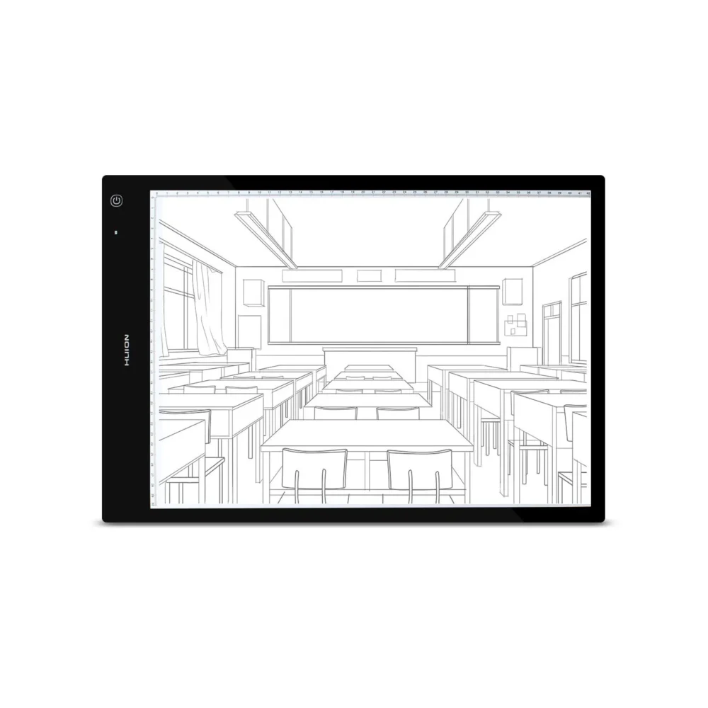 LED светеща подложка за рисуване HUION LED light pad LB3 Батерия
