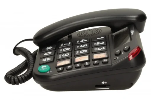 Maxcom KXT 480 BB BLACK CORDED TELEPHONE - Image 4