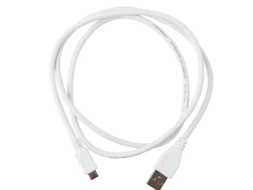 Gembird Micro USB Cable AM-MBM5P 1M White - Image 2