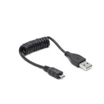 Gembird USB Cable AM-Micro 2.0 20-60cm (coiled)