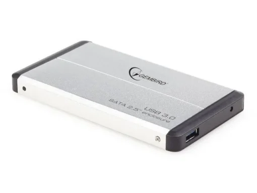 Gembird кутия за външен хард диск 2.5 USB 3.0 Silver