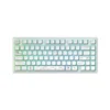 Геймърскa безжична клавиатура Dark Project ALU81A Terra Nova White RGB