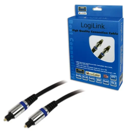 LogiLink TOSLINK, High quality audio cable 1,5 - Image 2