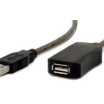 Gembird USB extension cable 10M active black