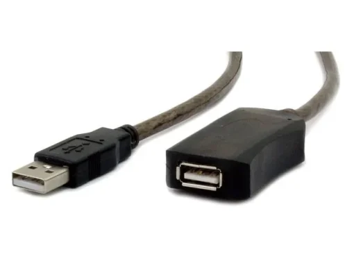 Gembird USB extension cable 10M active black