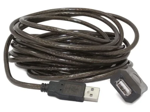 Gembird USB extension cable 10M active black - Image 2