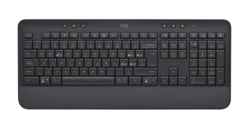 Kомплект безжични клавиатура с мишка Logitech MK650, Черен - Image 3