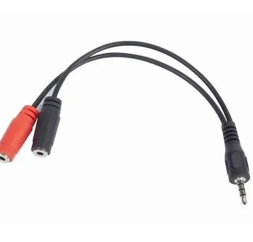 Gembird Adapter Mini Jack(M) 4PIN/2xMini Jack(F) 20cm