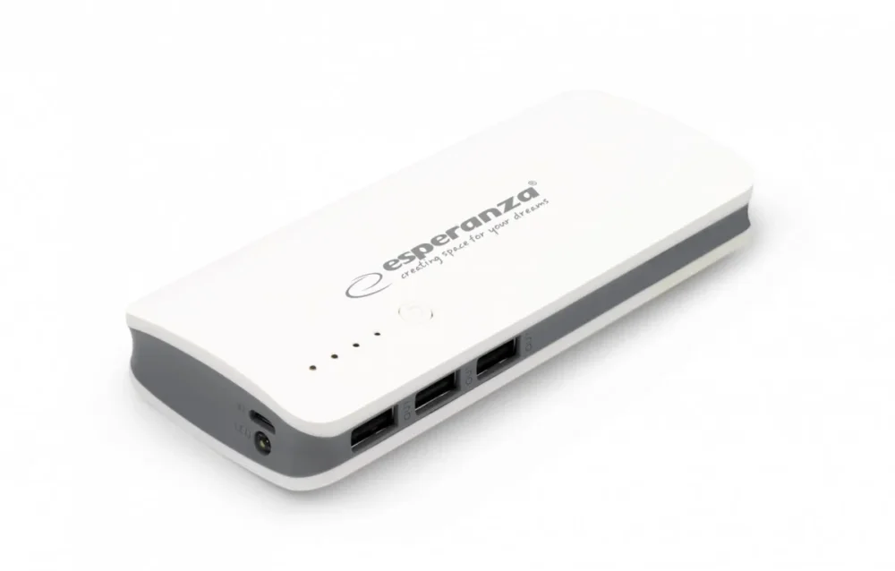 Esperanza външна батерия RADIUM 8000mAh сив