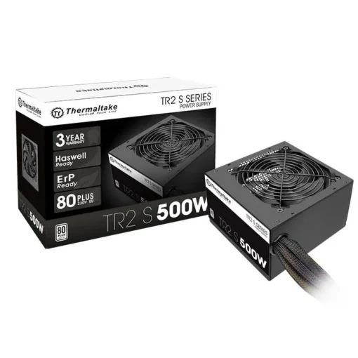 Thermaltake TR2 S Black 500W (80+ 230V EU 2xPEG 120mm Single Rail)