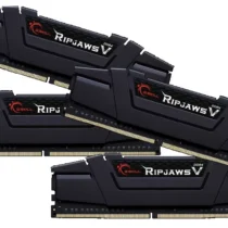 G.SKILL DDR4 64GB (4x16GB) RipjawsV 3200MHz CL16 XMP2 Black