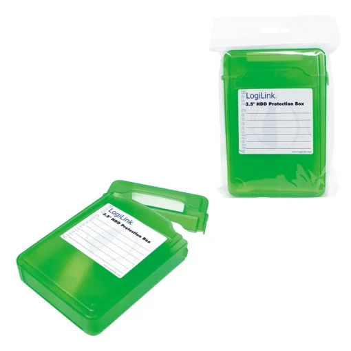 LogiLink Protective box for HDD 3.5, green - Image 3