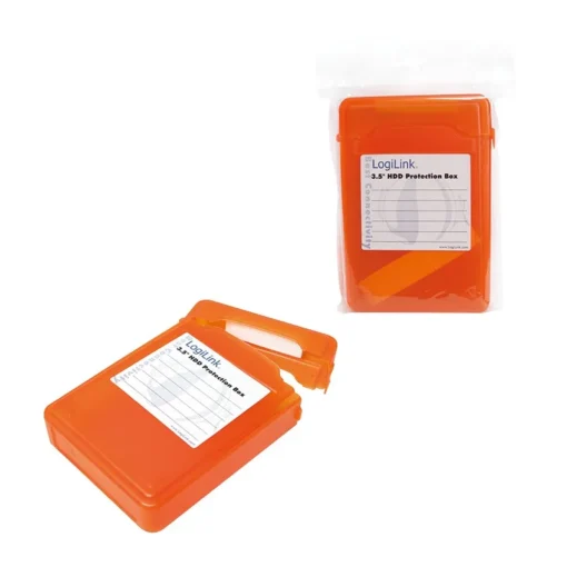 LogiLink Protective box for HDD 3.5, orange - Image 4