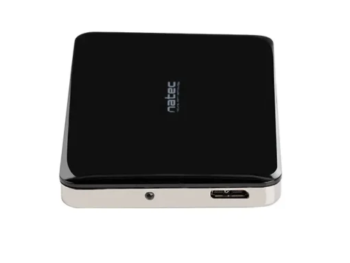 Natec Outer HDD external sata OYSTER 2 2.5  USB 3.0 Aluminum Black - Image 2