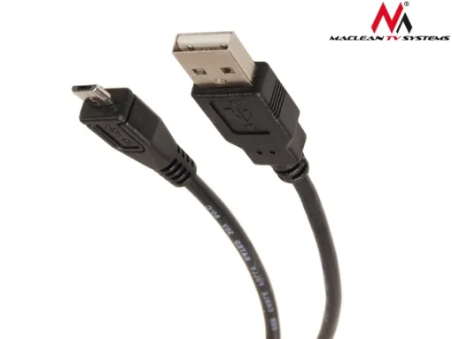 Maclean USB cable 2.0 plug-plug micro 3m MCTV-746 - Image 2