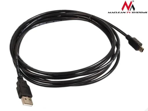 Maclean USB cable 2.0 mini 3m MCTV-749 - Image 4