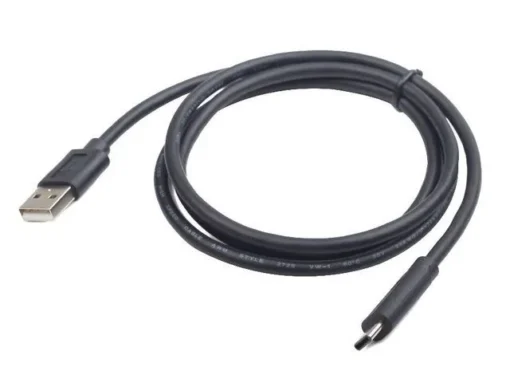 Gembird Cable USB AM-CM 1.8m black - Image 2