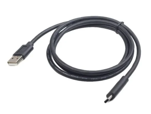 Gembird Cable USB 2.0 cable type AC-AM CM 1m black - Image 2